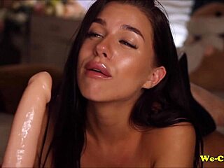 Girl Loves Masturbating Doggy Style