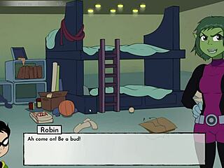 18Titans Parte 3 - Acabando en el culo apretado de Starfire