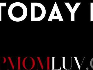 Brunetka nevlastná mama Kiki Vidis dominuje nevlastnému synovi Jay Rockovi tvrdým jazdením na kurci