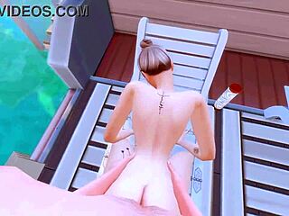 Stepson Fucks Stepmom's Ass While Stepfather Watches In Anime Hentai!