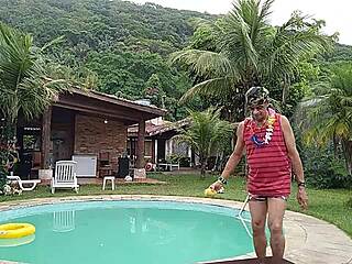 uhh, sexo in the mansion with branca de neve, mike in brazil full on red