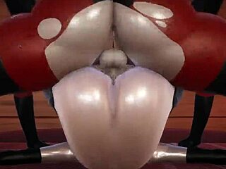 Aku tergila-gila liat Violet Parr di-creampie sama Helen di porno 3D futa ganda ini!