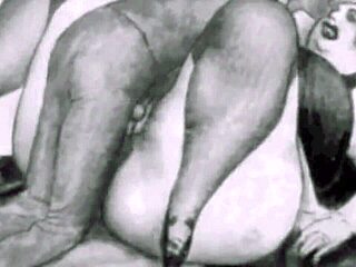 Hot Milf Makes Timid Futanari Demoness Cum Four Times in Wild Animated Action