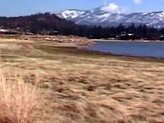 blonde on vacation lets man lick ass before vigorous ramming