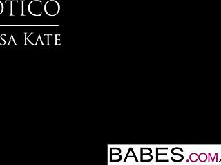 Skinny nerd blonde Anissa Kate gets erotic with cock and ass