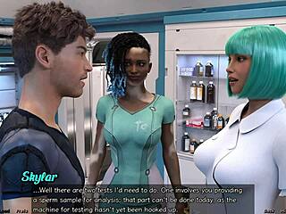 太空迷失26 - 她渴望我触摸那里吗？