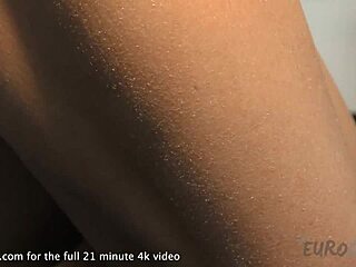 Raquel Performs Naked Home Workout with Rabbit Vibrator Floor Masturbation