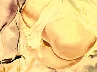 Hot Milf Makes Timid Futanari Demoness Cum Four Times in Wild Animated Action