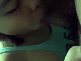 Vietnamese babe skillfully sucks cock in everyday scene