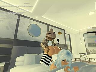 Porno de Roblox: acción a cuatro patas con una polla negra enorme