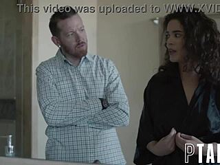 Johnny Goodluck and Victoria Voxxx smile for camera