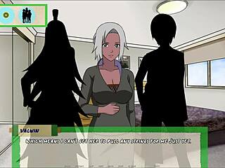 Kunoishi de tetas grandes se folla duro en acción anime