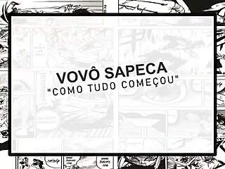 Vovó Sapeca and Netinha Blackmailed in Cristina Almeida Hentai Comic Volume 1