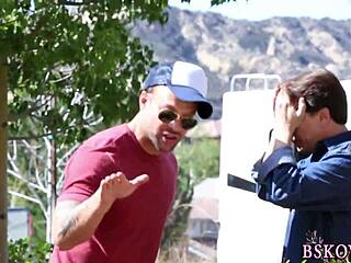 casey calvert gets a hot facial after some fun