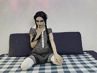 Summoned and Rough Fucked Wednesday’s Holes at Halloween Teaser