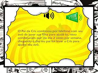 Vovó Sapeca and Netinha Blackmailed in Cristina Almeida Hentai Comic Volume 1