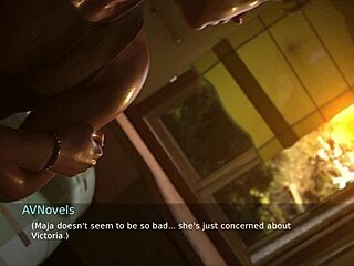 Summers Gone 23 with Blonde and Redhead Teens in 3D Cartoon