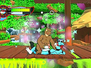 Man, endless cumshot with our friend in Oh So Hero gay hentai on the beach!