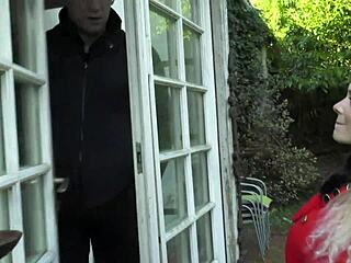 Cutie With Big Boobs Sucks Elder Cock Part 1