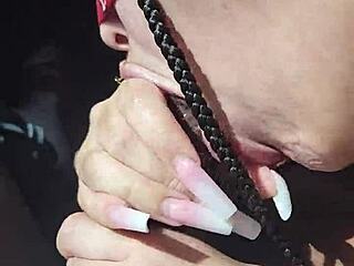 Teen Sucks Dick While Riding