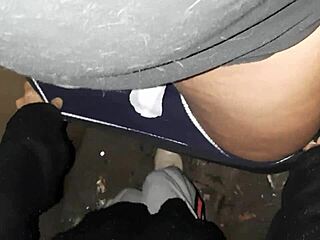 Village girls get wild with dirty talk in barn after walk