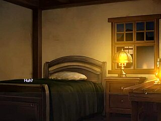 Detailed scene of character 6 in dungeon with subtitles