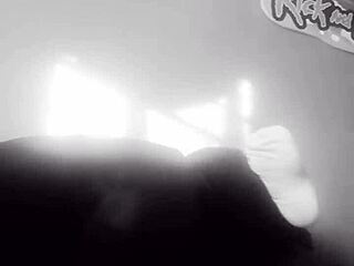 Sexy blowjob from a ebony beauty, taking it for what it is. Dirty, but still sexy