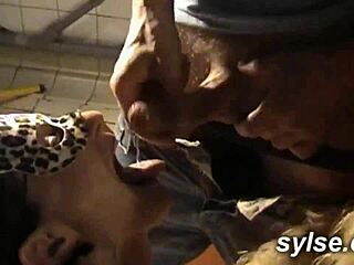 Milfs engage in outdoor orgies and bukkake