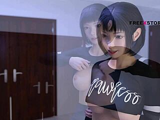 세븐 리얼ms 뱀파이어 프린스 Atlas가 중국 Yuki랑 장난치며, 손가락질과 블로우잡, 와일드 게임