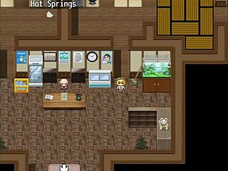 blonde farah trapped on roof, what will happen next in this hentai adventure?