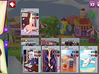 exploring the town of sins in this anime game