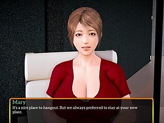 ねえ、新家族のあんた、私のデカパイ舐めたい？