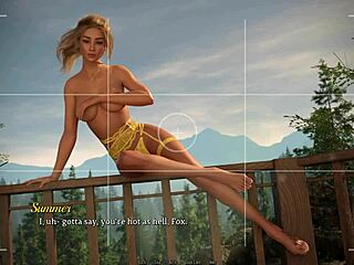 الحلم الحلو الحلقة 16 - شقراء جميلة تعمل فوت جوب في الهواء الطلق 😘