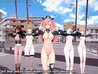 Pussyverse MMD Chung Ha - Stay Tonight, Hoyogirls Lumine, Stelle, Kiana, Nicole, Want This Pussy?