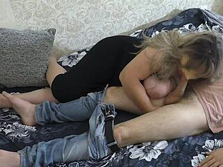 Milf With Big Tits Gives Massage Leading To Assfucking And Cum