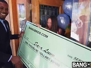 Sara Luvv Conquers Two Monster Cocks From Ricky Johnson And Charlie Mac