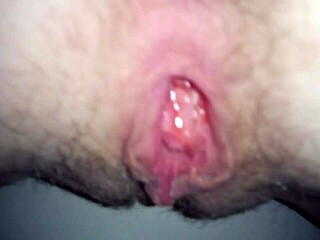 Wife takes intense anal fisting with beer play