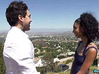 The slim and cute black woman Jada bonks to some hot fucking with a dashing unknown individual
