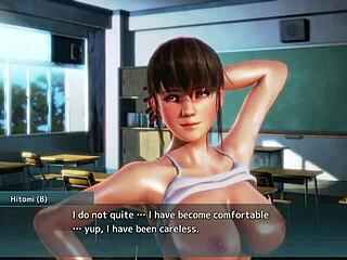 Honey Select - Hitomi naik keras di kelas 3D