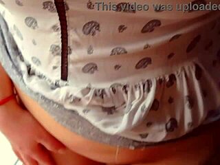 Hot Milf Pulls Pantyhose Up Full Of Cum Cum On Pantyhose