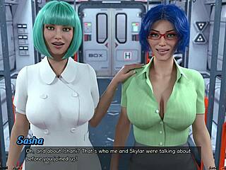 Fanget i rommet med het indisk milf