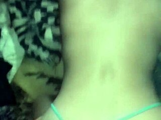 My boyfriend bends me over in panties doggystyle