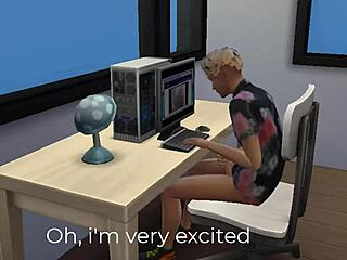 asian stepson caught masturbating by mom in front of computer