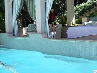 neighbor turns ariana marie into cum whore!