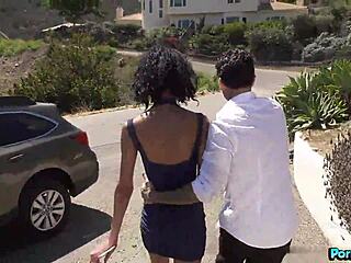 The slim and cute black woman Jada bonks to some hot fucking with a dashing unknown individual