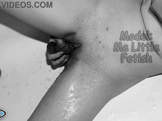 Strong Bathroom Orgasm Triggers Real Squirt