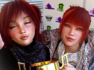 lets play double homework with hot redheads?