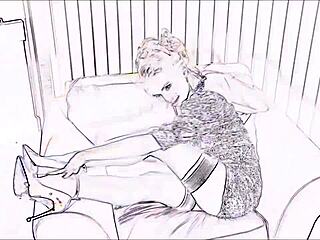 liz ashley gets her clothes ripped off for relief