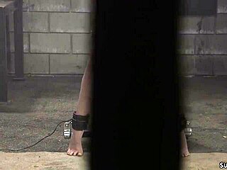 Redhead Slave Bound In Bondage Choked And Stuffed With Big Cock