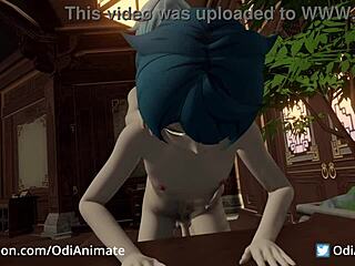 i love xingqiu and chongyun's intense gay sex